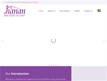 Tablet Screenshot of alhanan-hns.com